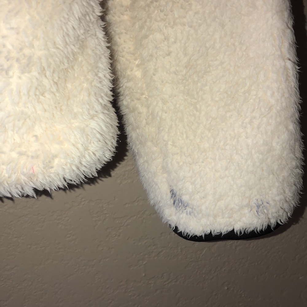Small Fur Jacket CREAM Color - Picture 5 of 5